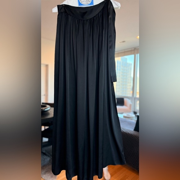 Jennifer Hope Elegant Black Maxi Sarong Skirt | SOLD OUT | Sz: XS - Picture 3 of 10